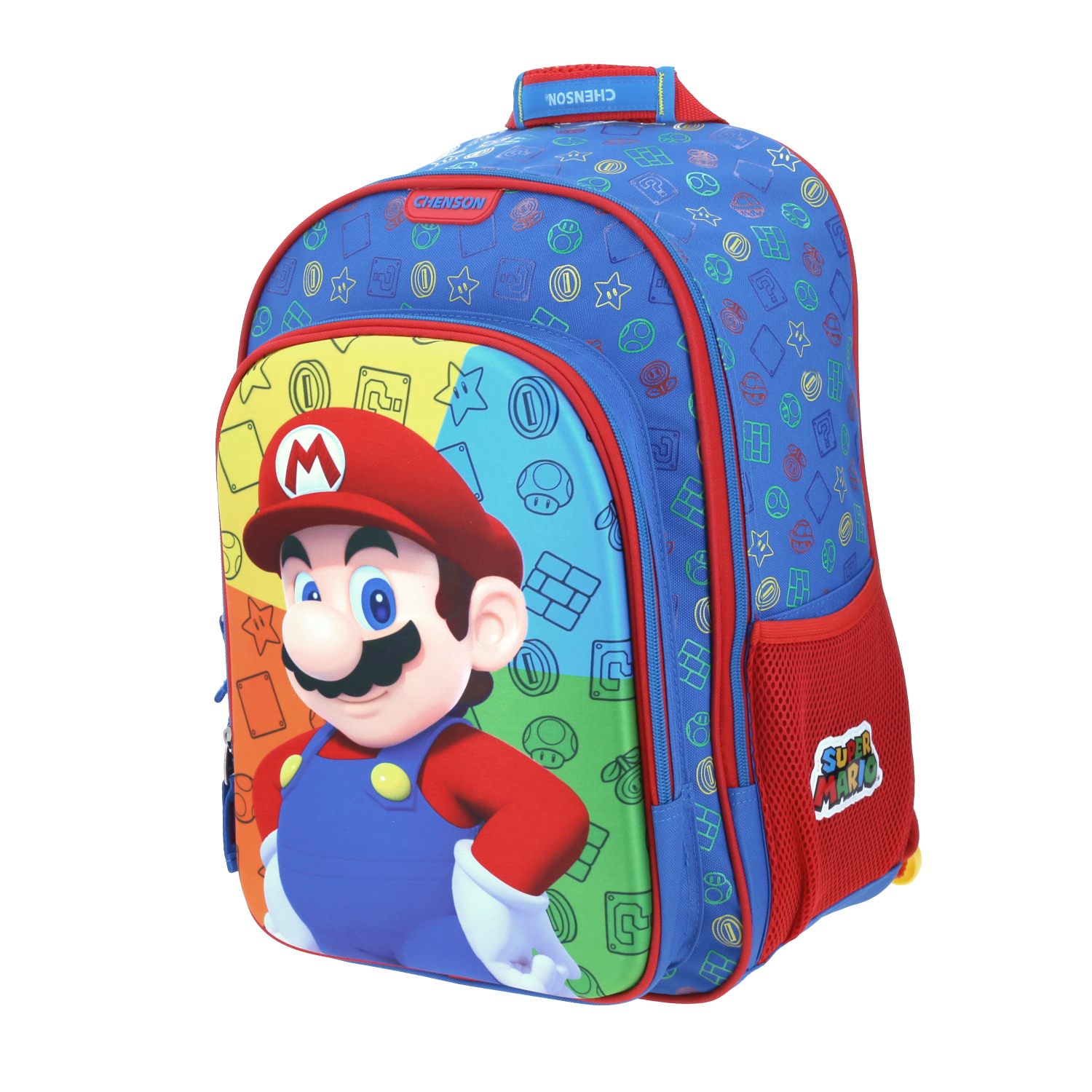 Foto 3 pulgar | Mochila Grande Chenson Mario Bros Mb65621-9 Playba