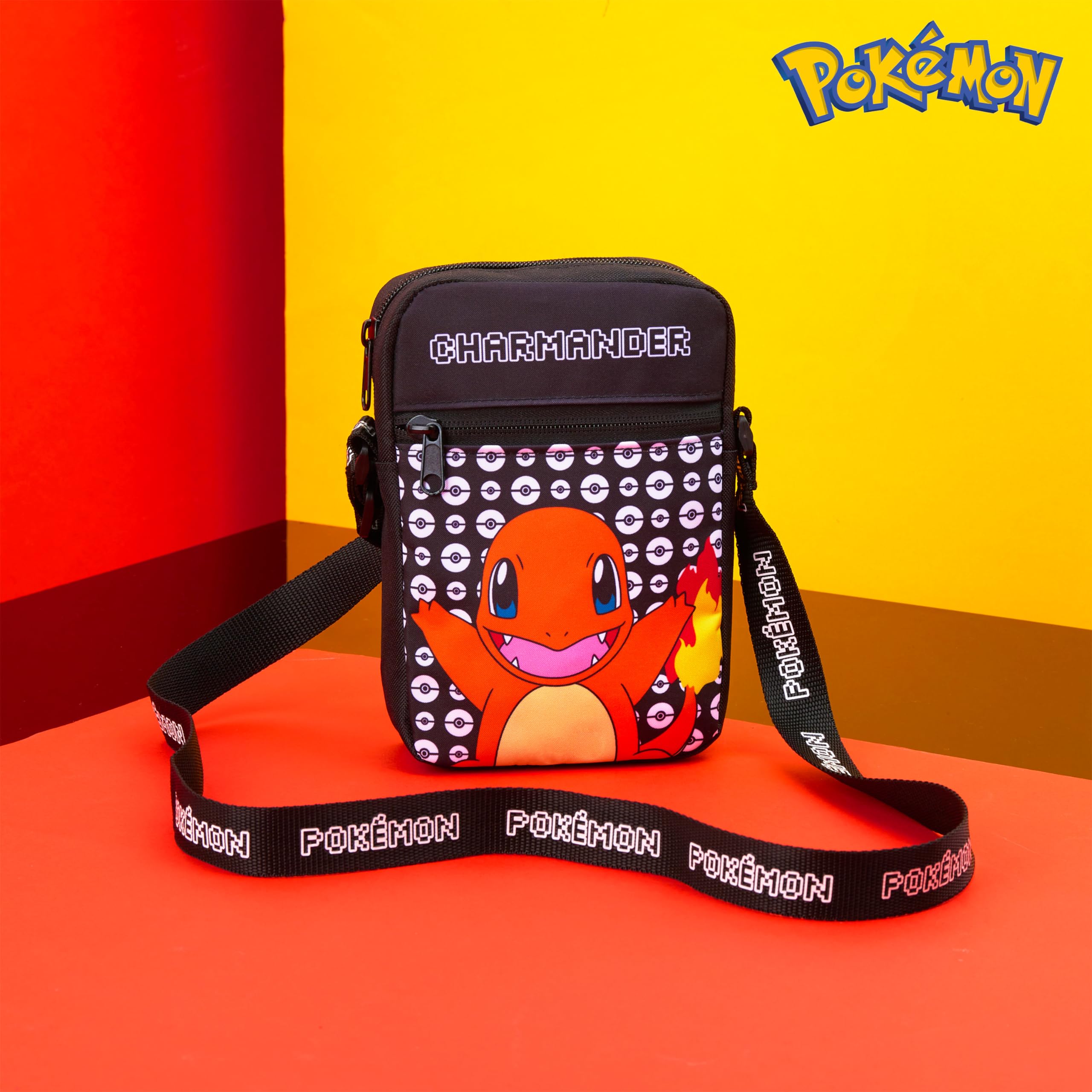 Foto 3 pulgar | Bandolera Pokemon Kids Bandolera Pikachu Black - Venta Internacional.