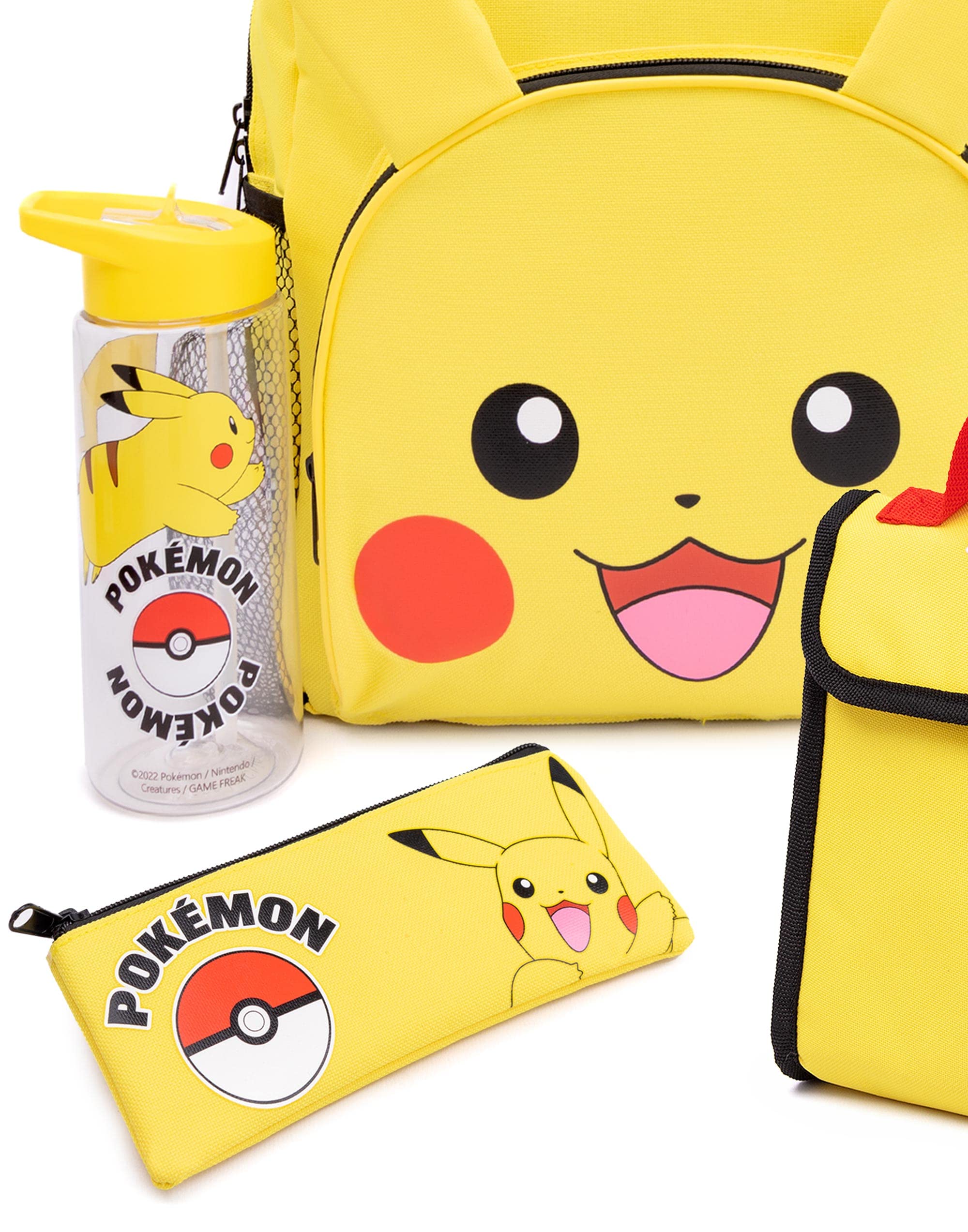 Foto 3 pulgar | Set de Mochilas Pokémon Pikachu 4 Piezas - Venta Internacional
