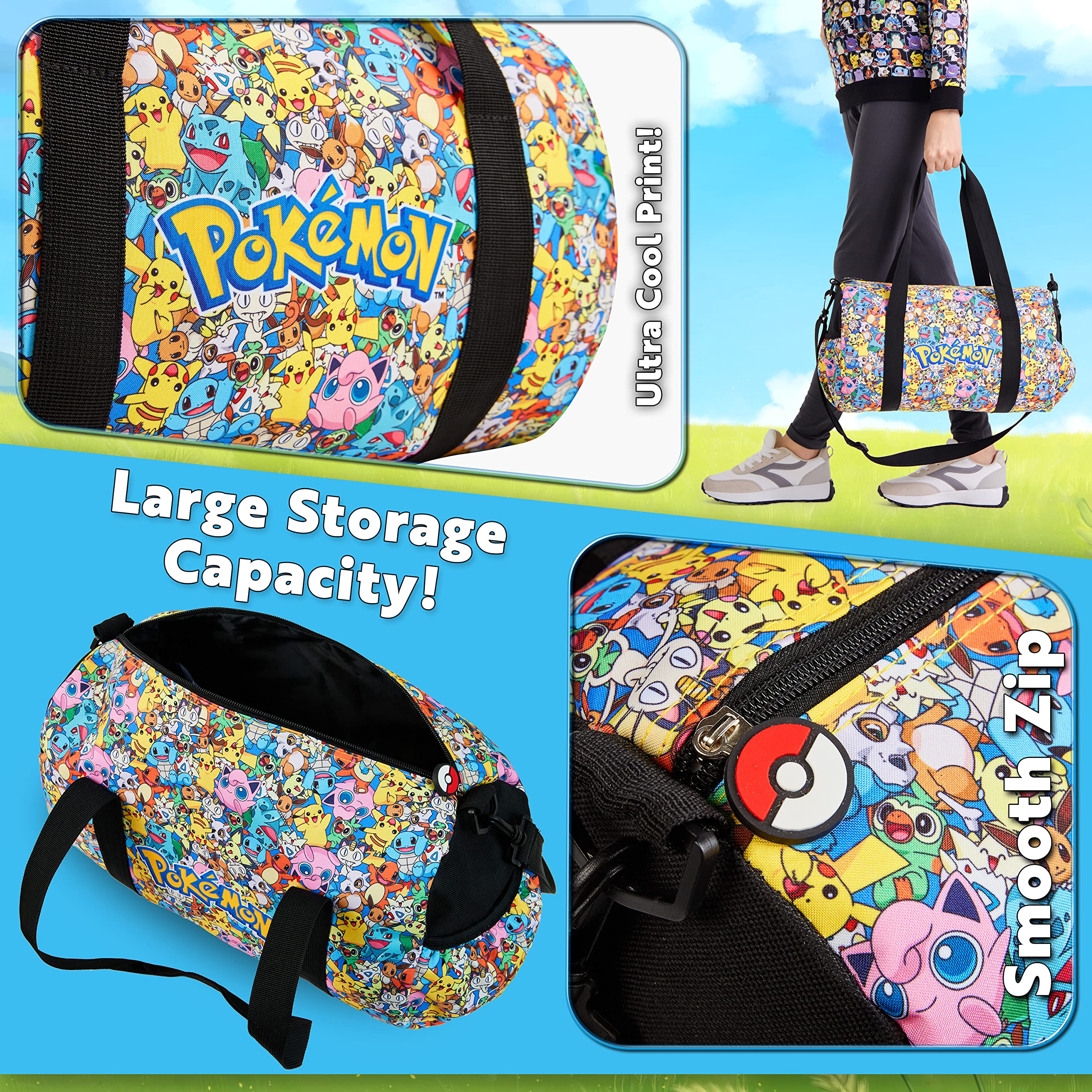 Foto 6 pulgar | Bolsa de Viaje Pokemon Pikachu para Niños - Venta Internacional