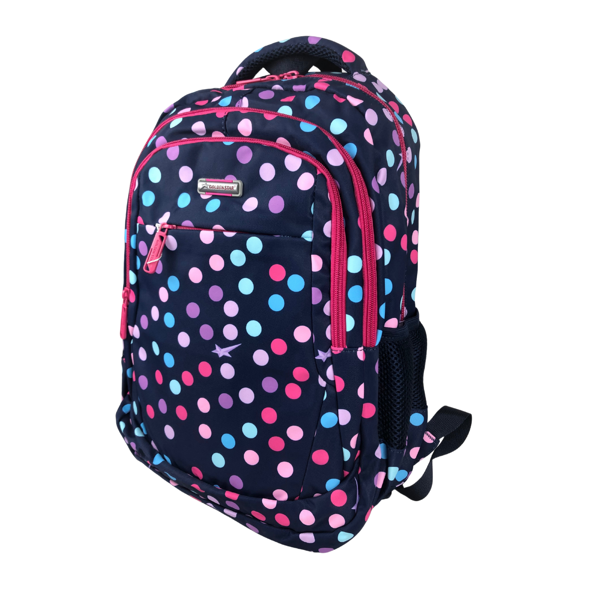 Foto 3 pulgar | Mochila Golden Star Primaria Niña Df-8859 Color Azul Marino
