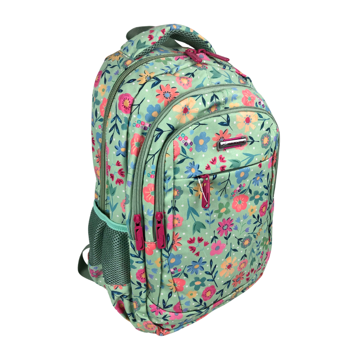 Foto 4 pulgar | Mochila Golden Star Primaria Niña Df-8859 Color Verde