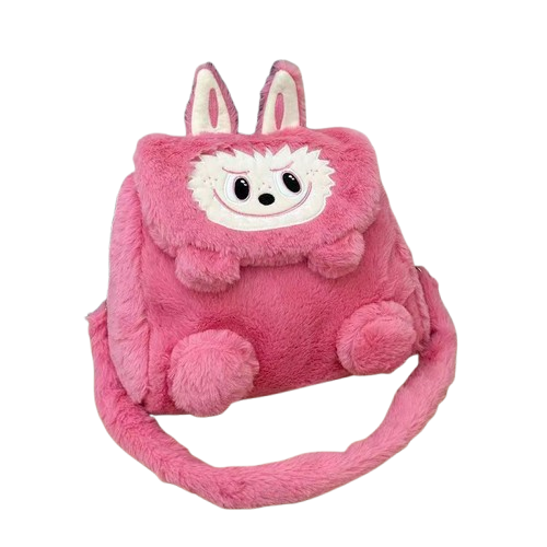 Foto 2 pulgar | Bolso de Hombro Popmart Labubu Plush Cute - Venta Internacional