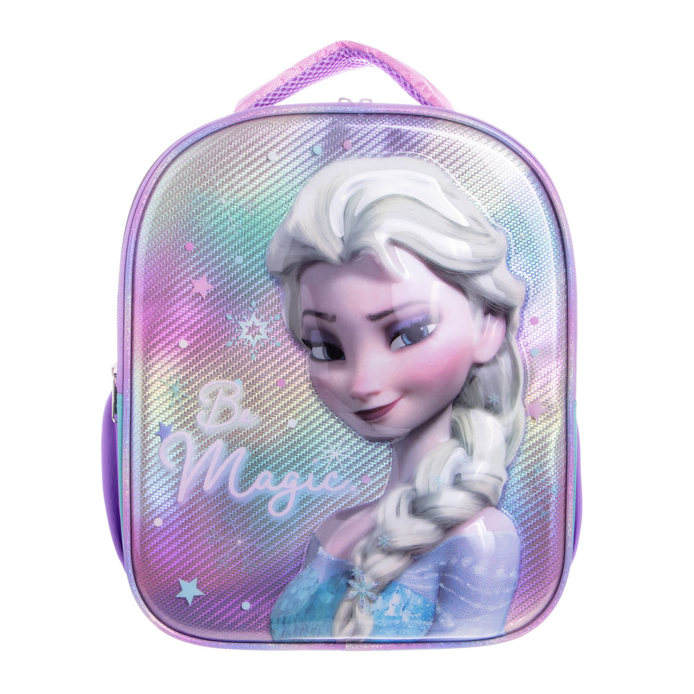 Foto 2 pulgar | Mochila Kínder Infantil Disney Frozen (elsa 14l Púrpura)