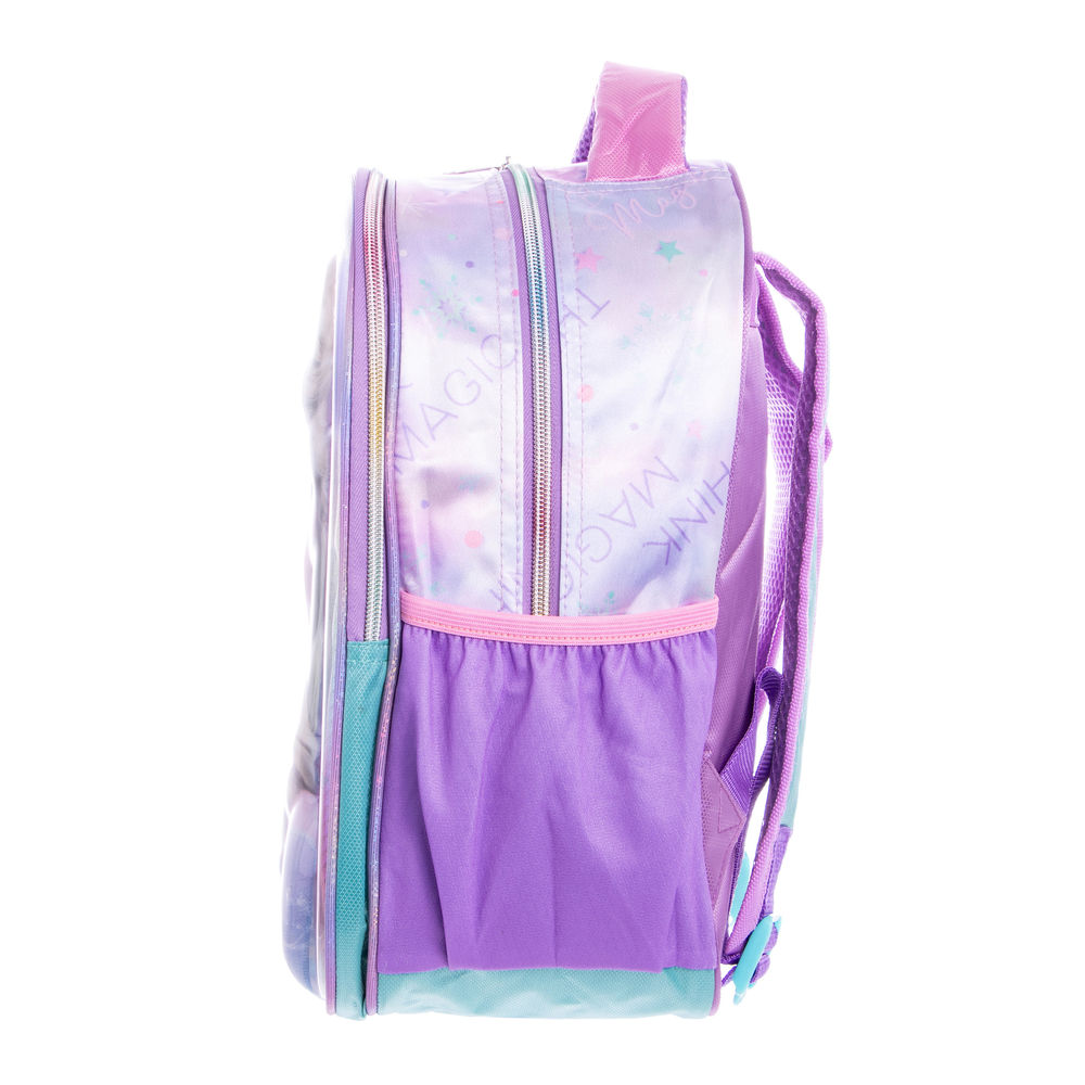 Foto 4 pulgar | Mochila Kínder Infantil Disney Frozen (elsa 14l Púrpura)