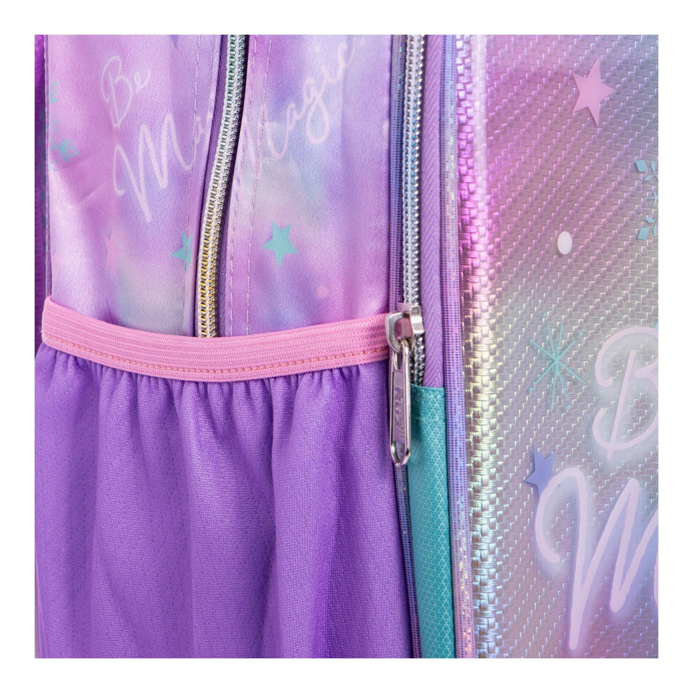 Foto 6 pulgar | Mochila Kínder Infantil Disney Frozen (elsa 14l Púrpura)
