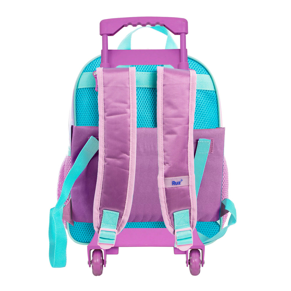 Foto 2 | Mochila Primaria Con Ruedas Infantil Disney Elsa De Frozen (con Luces) 20l (rosa)