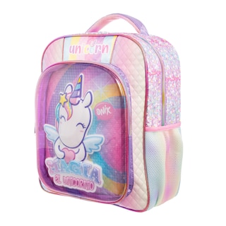 Foto 5 | Mochila Primaria Infantil Onix (unicornio) 20l (rosa)