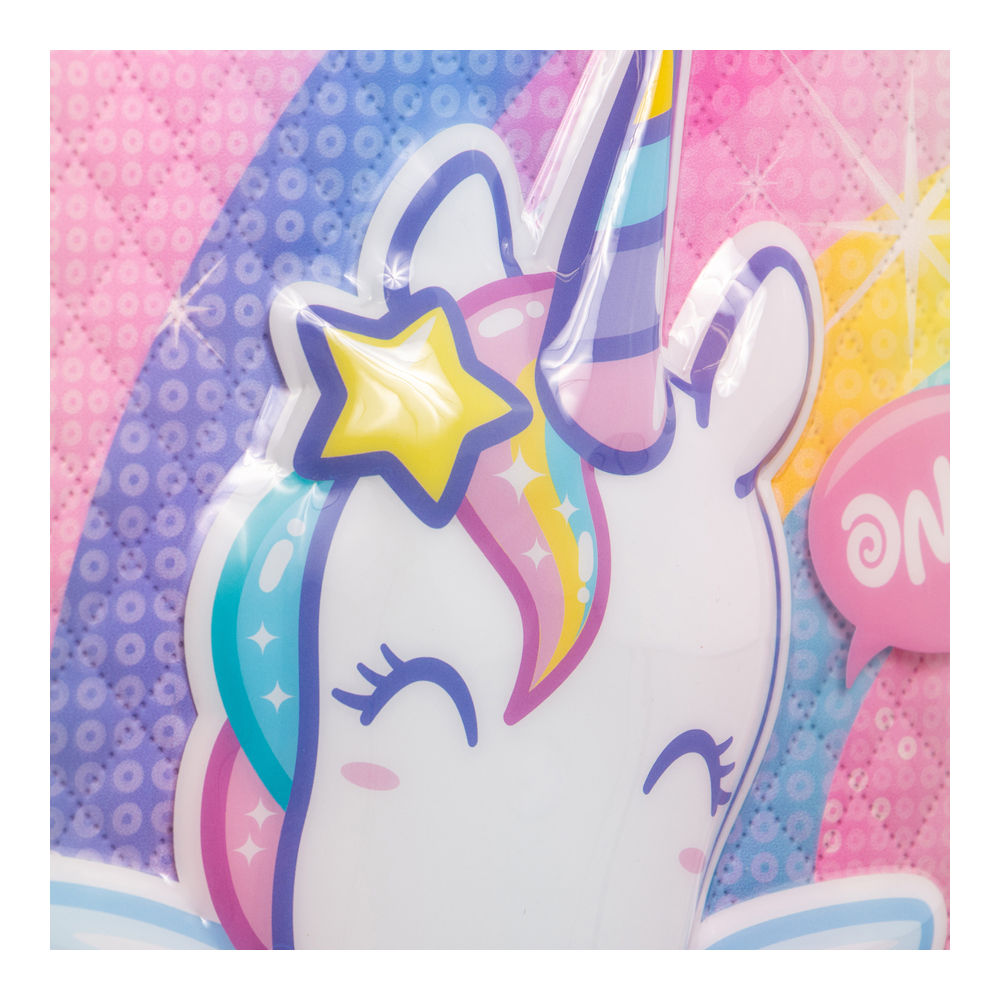 Foto 4 pulgar | Mochila Kinder Infantil Onix (unicornio) 14l (rosa)
