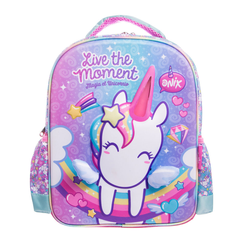 Foto 2 pulgar | Mochila Kinder Infantil Onix (luces) 14l (azul)
