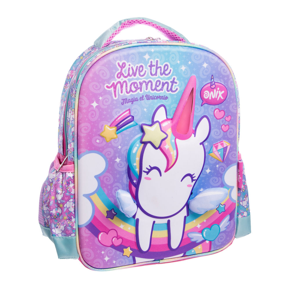 Foto 7 pulgar | Mochila Kinder Infantil Onix (luces) 14l (azul)