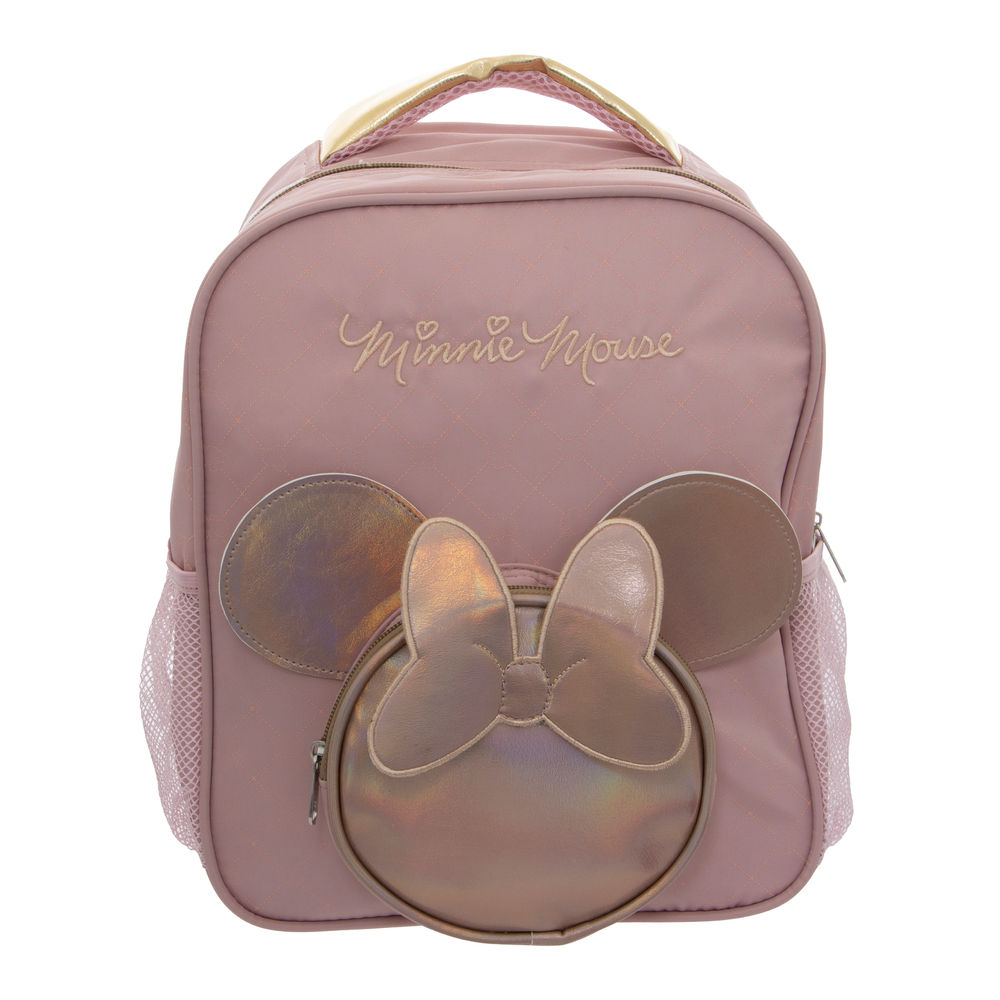 Foto 2 pulgar | Mochila Kinder Infantil Disney Minnie (14l Rosa)