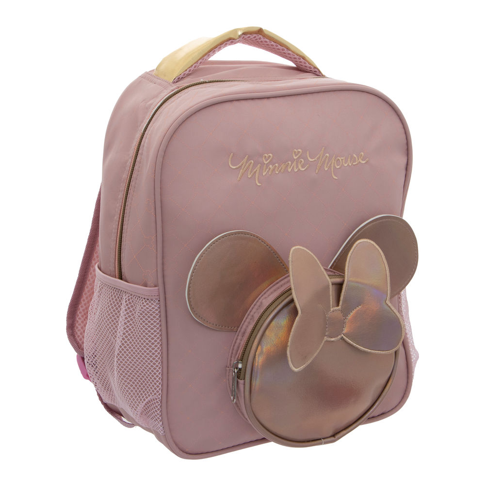 Foto 5 pulgar | Mochila Kinder Infantil Disney Minnie (14l Rosa)