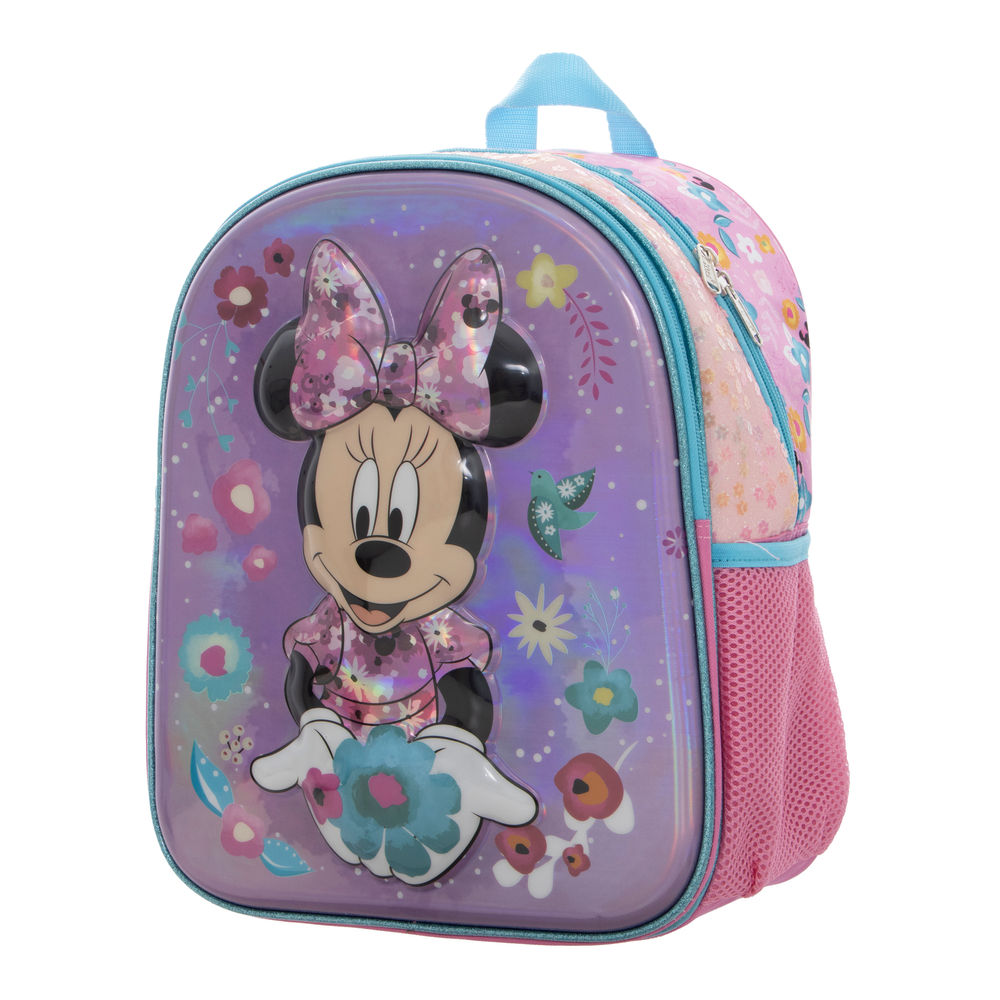 Foto 4 pulgar | Mochila Kínder Infantil Disney Minnie (14l Rosa)