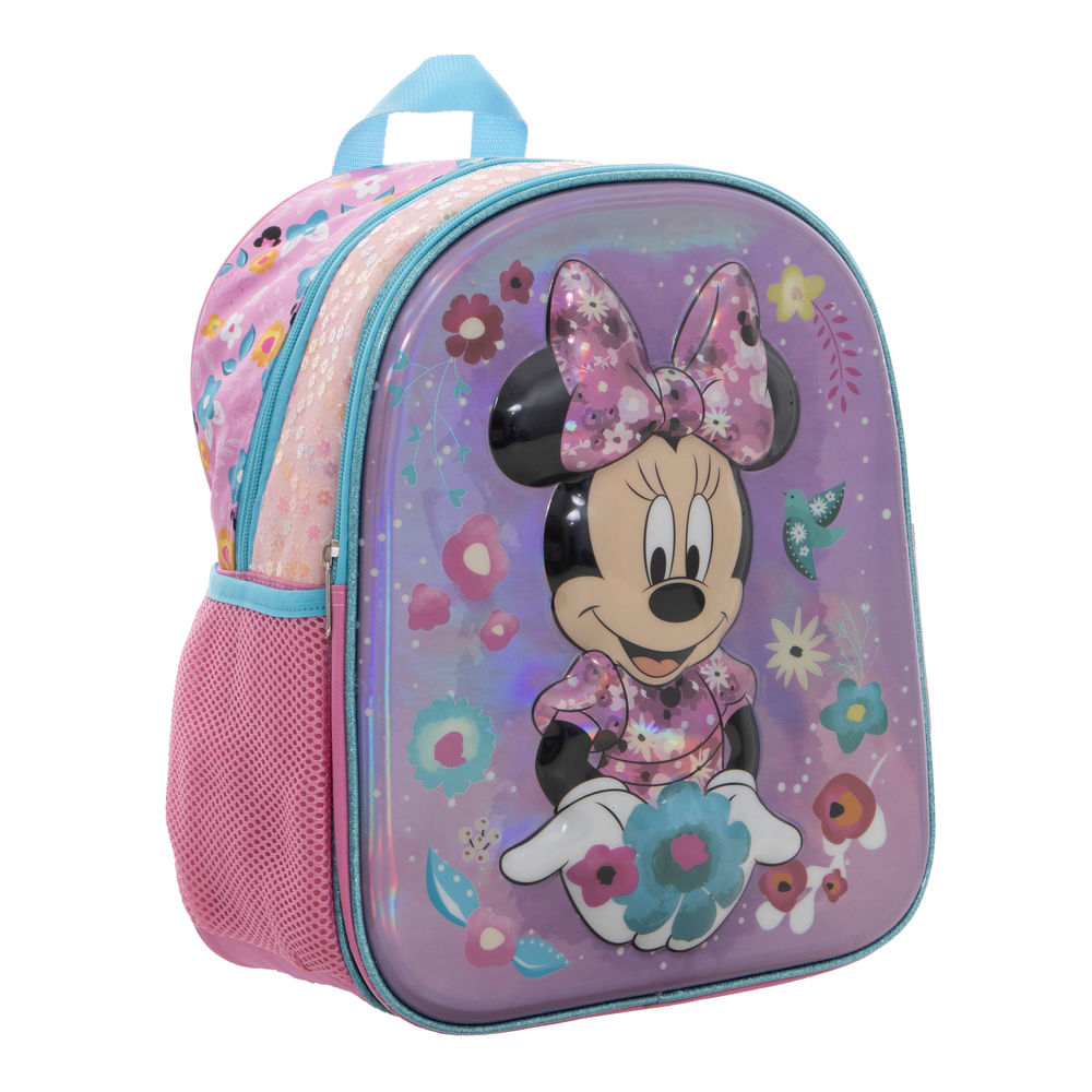 Foto 5 pulgar | Mochila Kínder Infantil Disney Minnie (14l Rosa)