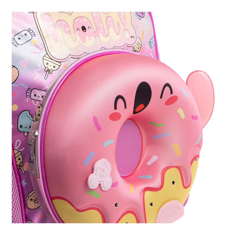 Foto 5 pulgar | Mochila Primaria Infantil Ruz Holi Premium (charms) 20l (rosa)