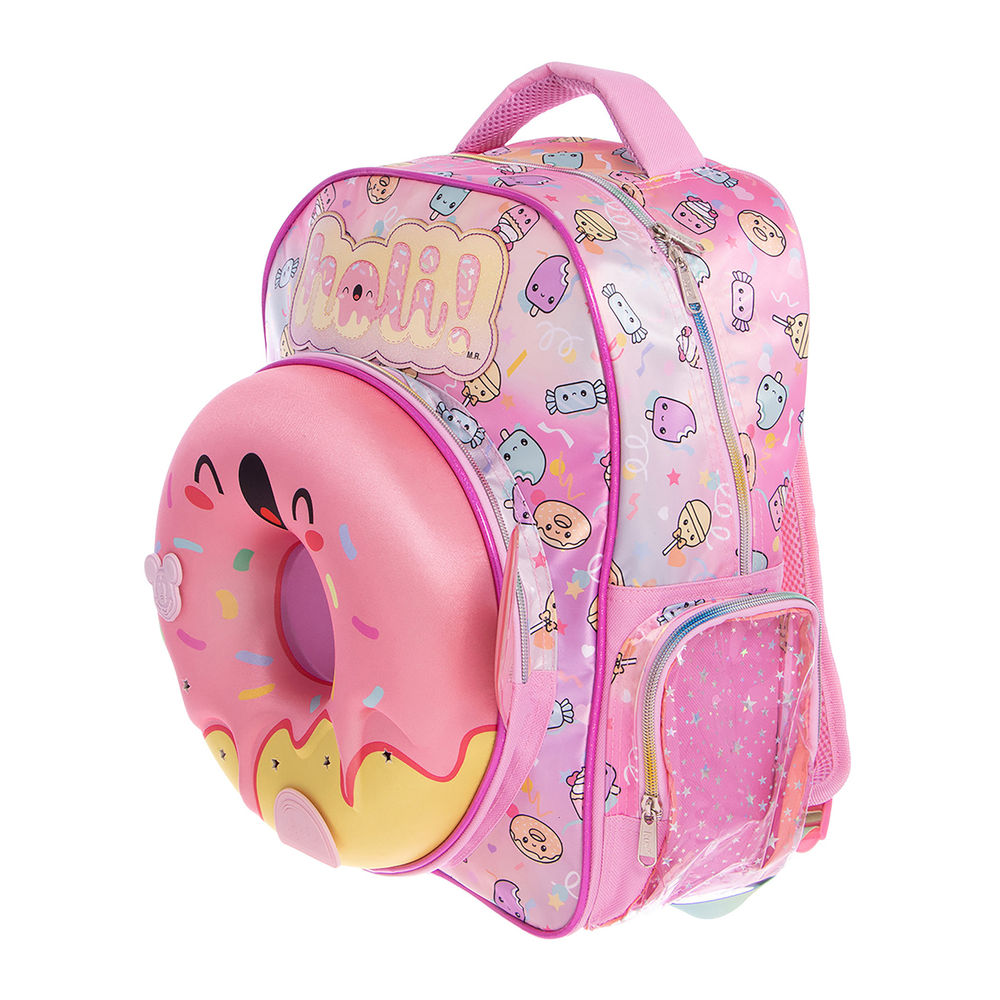Foto 6 pulgar | Mochila Primaria Infantil Ruz Holi Premium (charms) 20l (rosa)