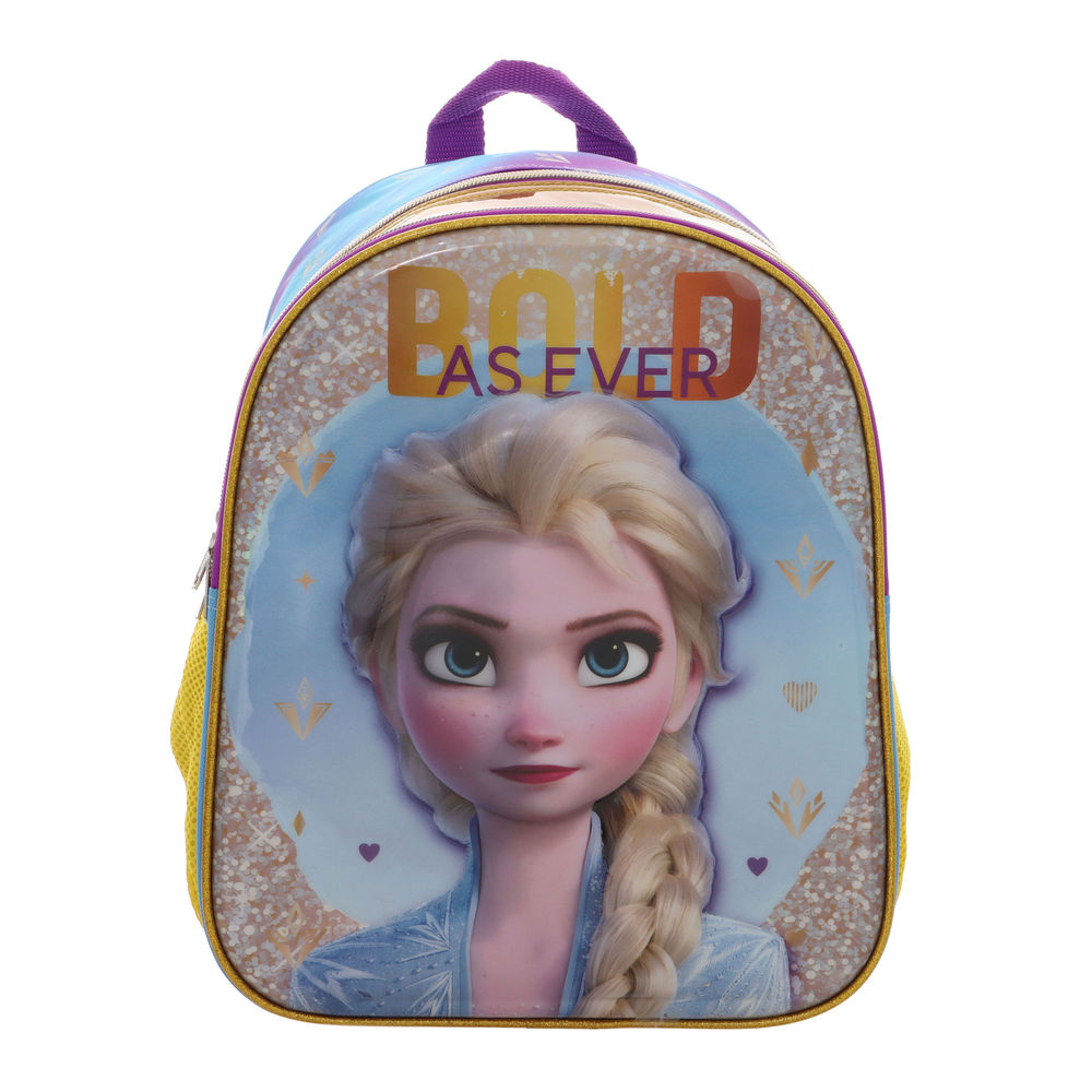 Foto 2 pulgar | Mochila Kinder Infantil Disney Frozen (elsa 14l Azul)