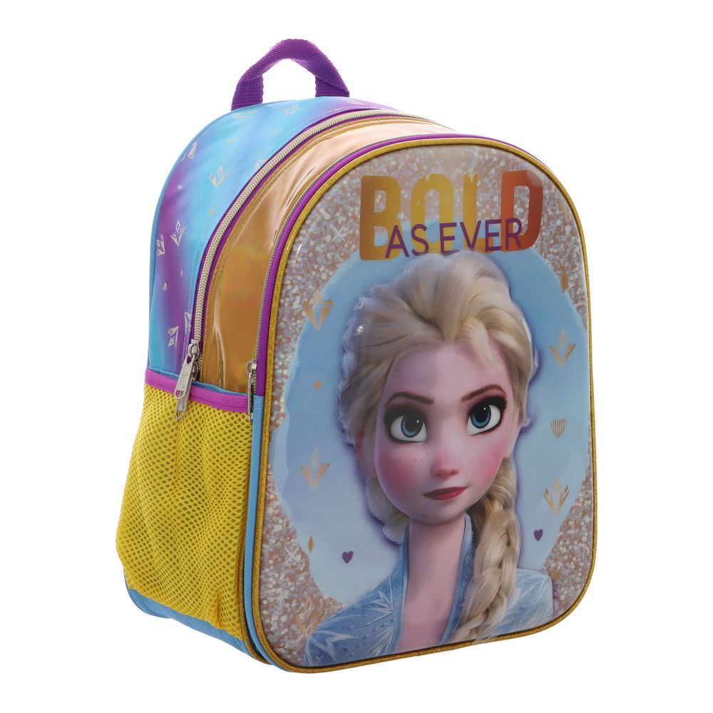 Foto 5 pulgar | Mochila Kinder Infantil Disney Frozen (elsa 14l Azul)