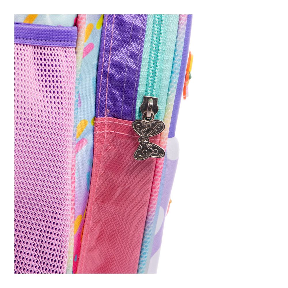 Foto 4 | Mochila Primaria Infantil Disney Minnie (charms) 20l Púrpura