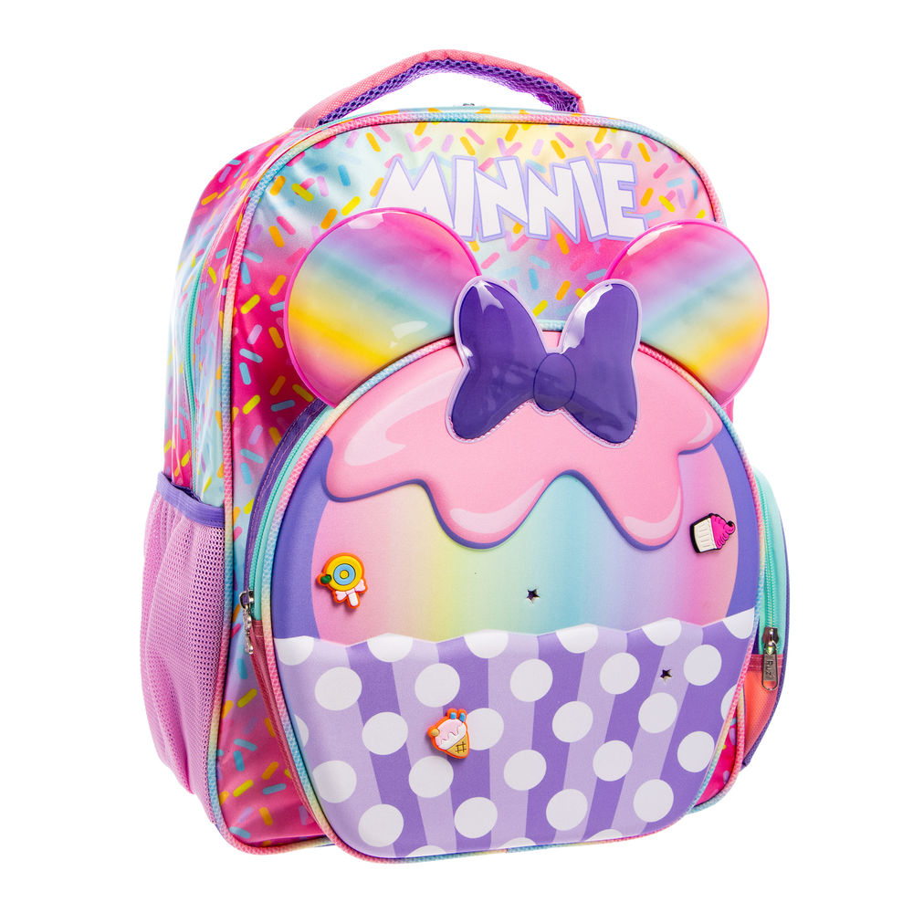Foto 7 pulgar | Mochila Primaria Infantil Disney Minnie (charms) 20l Púrpura