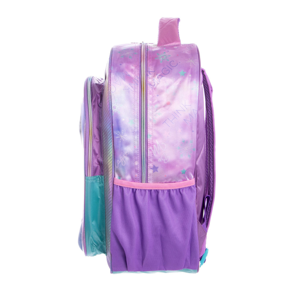 Foto 3 | Mochila Primaria Infantil Disney Frozen (3d Hardshell) Elsa 20l Púrpura