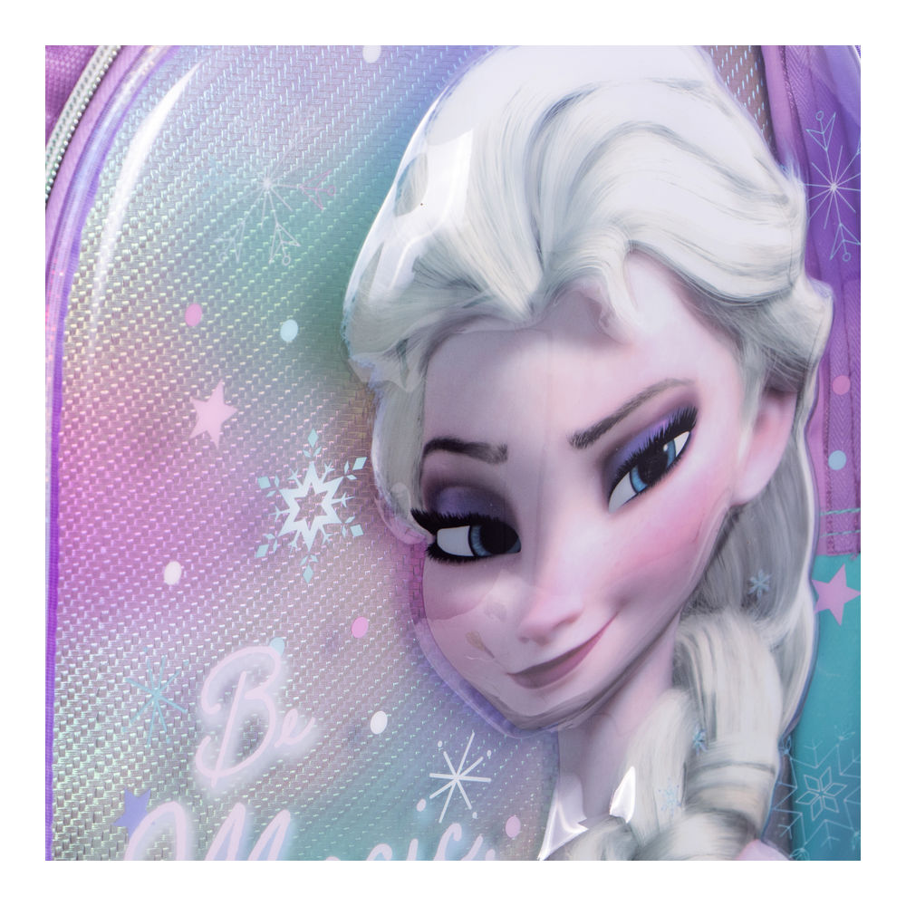 Foto 4 | Mochila Primaria Infantil Disney Frozen (3d Hardshell) Elsa 20l Púrpura