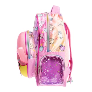 Foto 3 | Mochila Kinder Infantil Ruz Holi Premium (charms 14l Rosa)