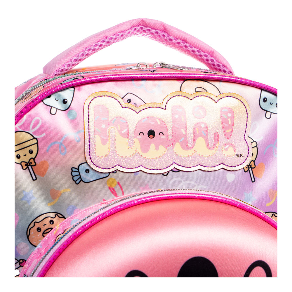 Foto 5 pulgar | Mochila Kinder Infantil Ruz Holi Premium (charms 14l Rosa)