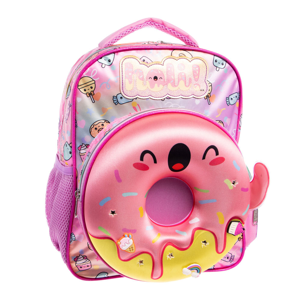 Foto 6 | Mochila Kinder Infantil Ruz Holi Premium (charms 14l Rosa)