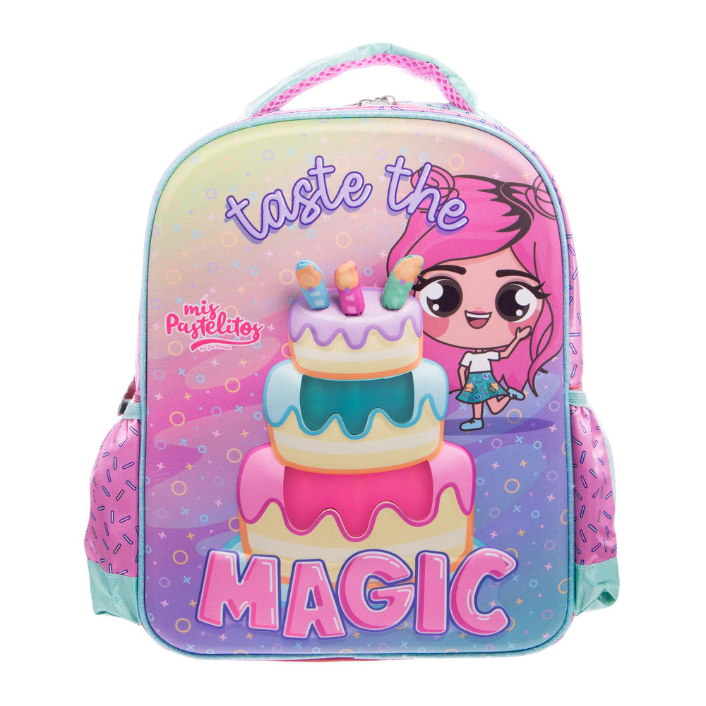 Foto 2 pulgar | Mochila Kinder Infantil Mis Pastelitos (luces) 14l (rosa)