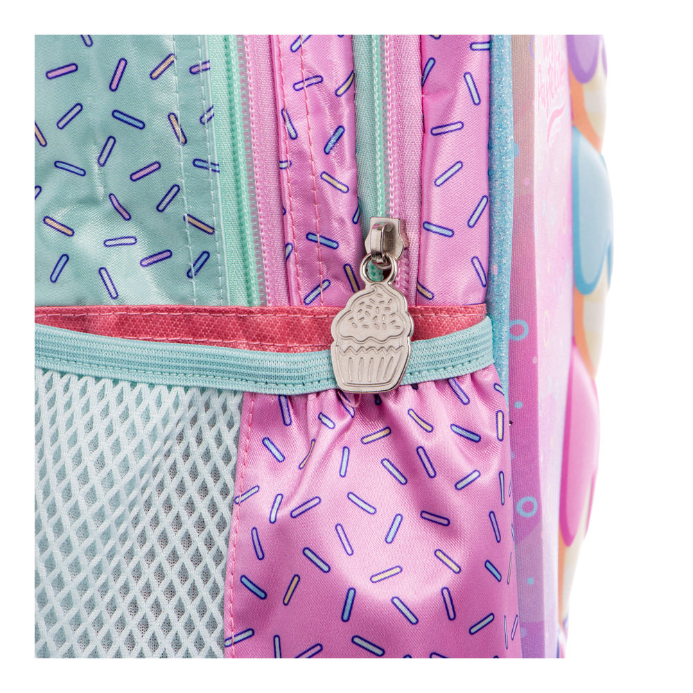 Foto 6 pulgar | Mochila Kinder Infantil Mis Pastelitos (luces) 14l (rosa)