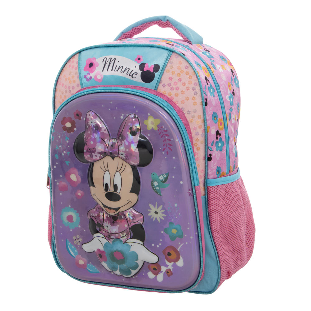 Foto 4 pulgar | Mochila Primaria Infantil Disney Minnie 20l (rosa)