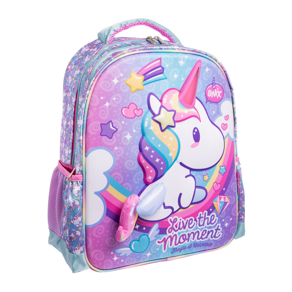 Foto 7 pulgar | Mochila Primaria Infantil Onix (luces) 20l (azul)