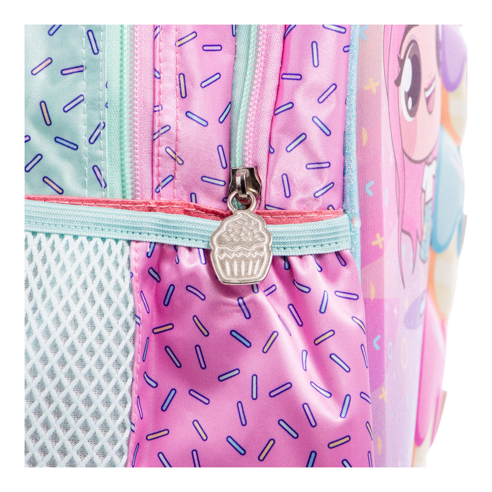 Foto 6 pulgar | Mochila Primaria Infantil Mis Pastelitos (luces) 20l (rosa)
