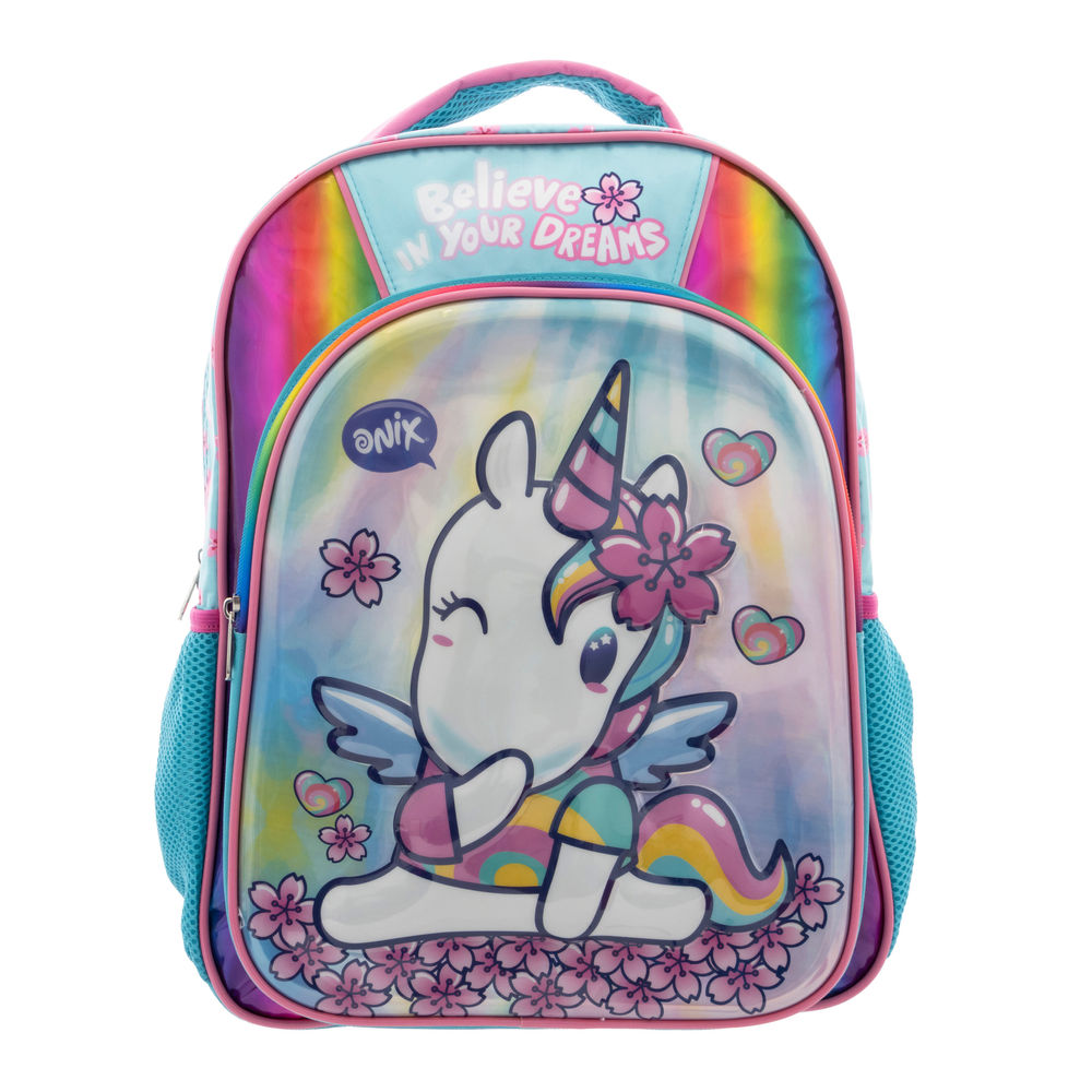 Foto 2 pulgar | Mochila Primaria Infantil Onix (unicornio) 20l (rosa)