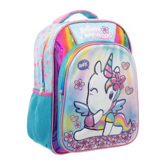 Foto 4 | Mochila Primaria Infantil Onix (unicornio) 20l (rosa)