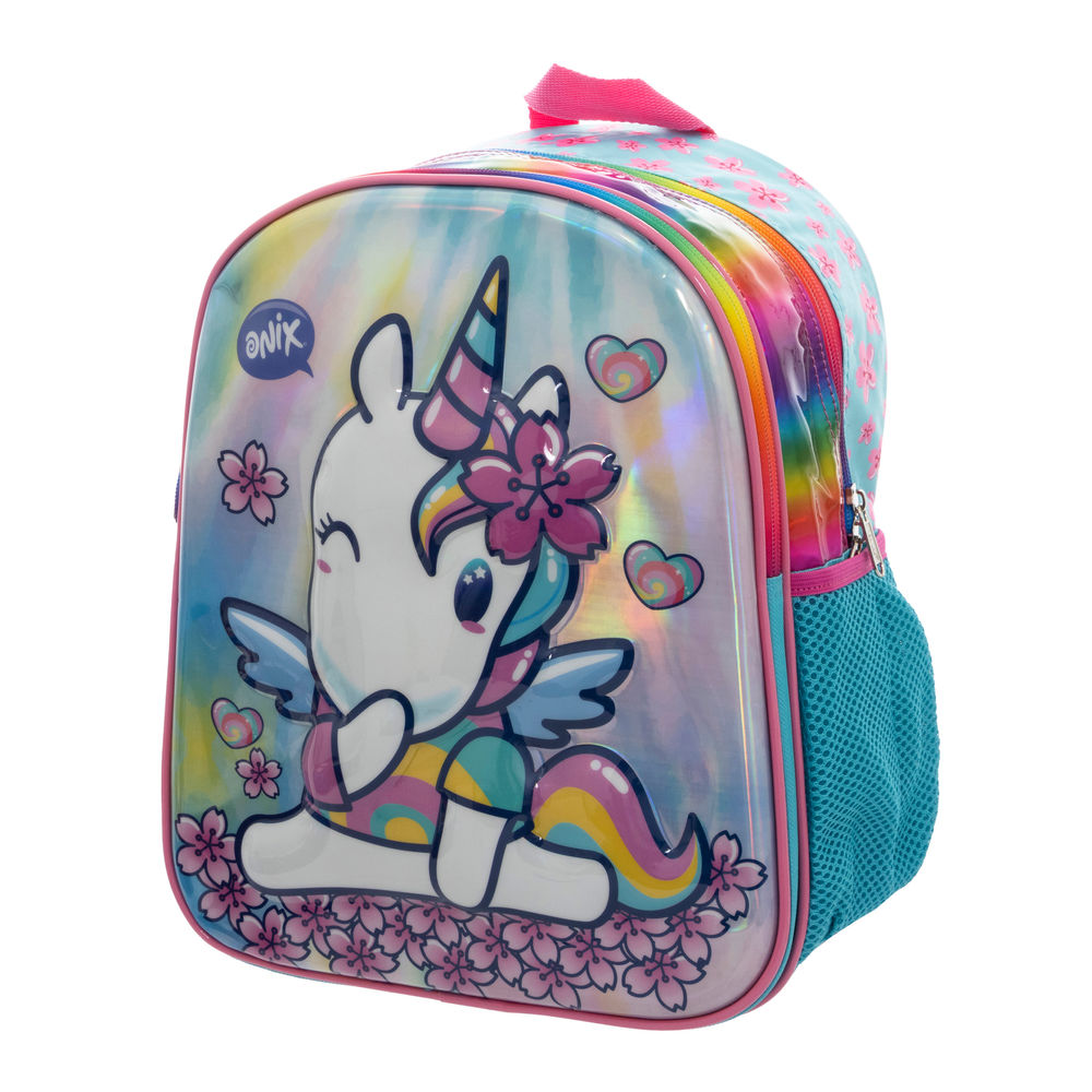 Foto 3 | Mochila Kinder Infantil Onix (unicornio) 14l (rosa)