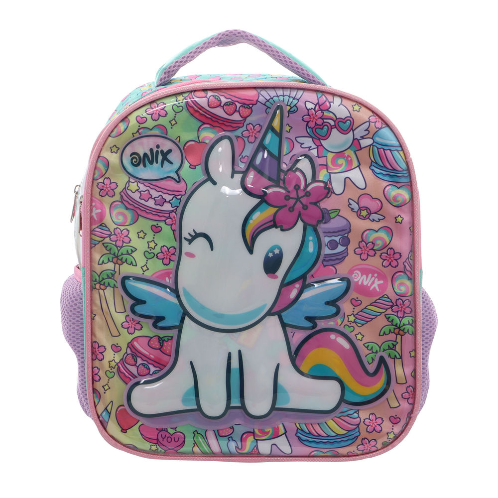 Foto 1 | Mochila Kinder Infantil Onix (unicornio) 14l Púrpura