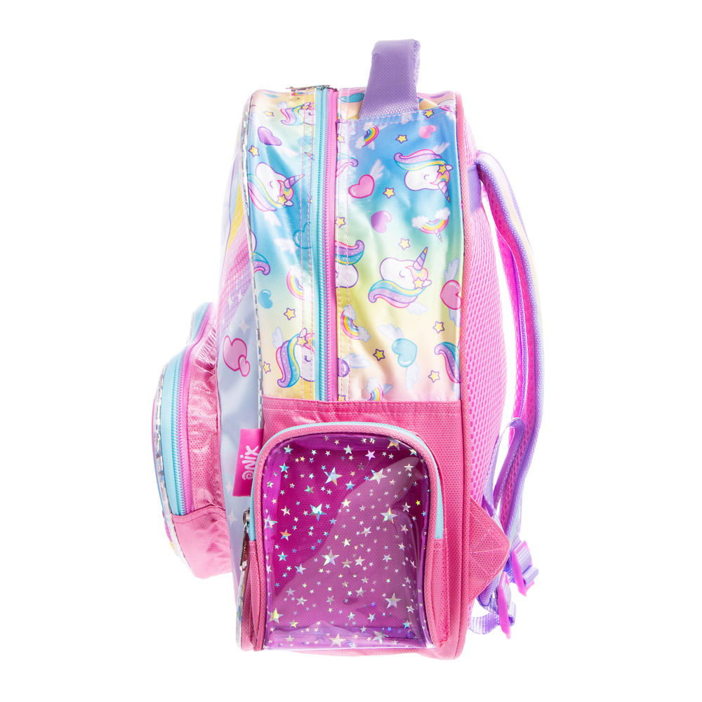 Foto 4 pulgar | Mochila Kinder Infantil Onix (charms) 14l (rosa)