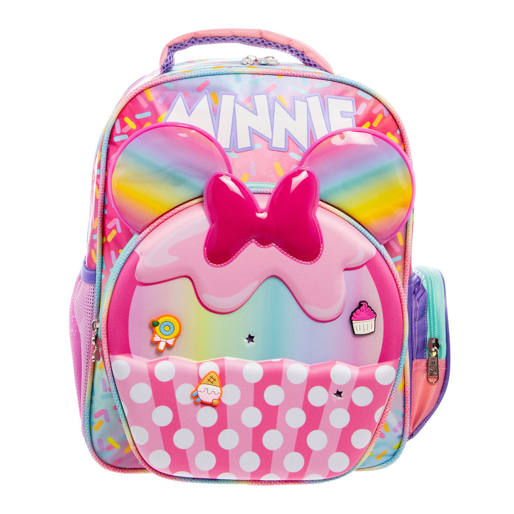 Foto 2 pulgar | Mochila Primaria Infantil Disney Minnie (charms 20l Multicolor)