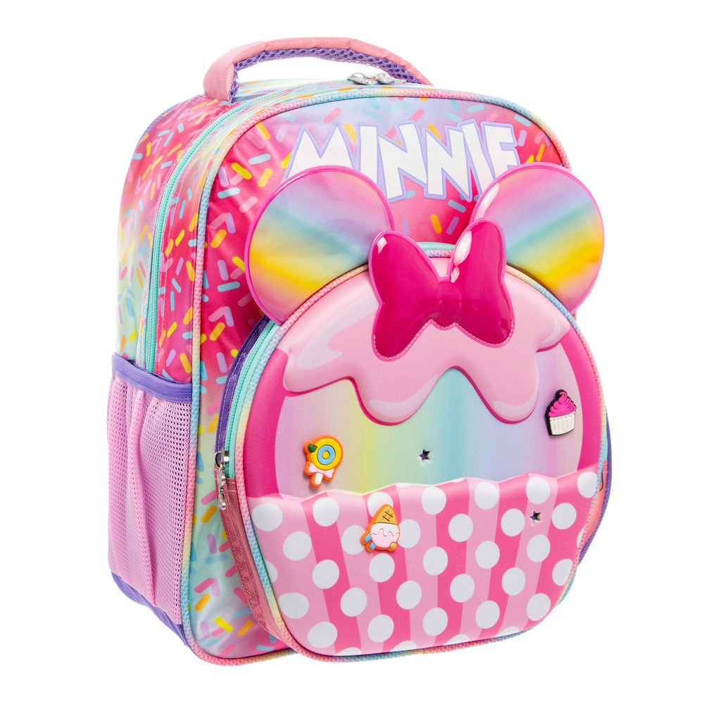 Foto 7 pulgar | Mochila Primaria Infantil Disney Minnie (charms 20l Multicolor)
