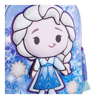 Foto 4 | Mochila Kínder Infantil Disney Frozen Premium Elsa (14l Azul)