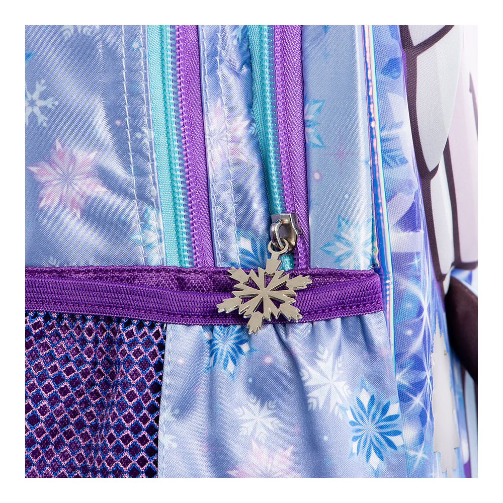 Foto 6 pulgar | Mochila Kínder Infantil Disney Frozen Premium Elsa (14l Azul)