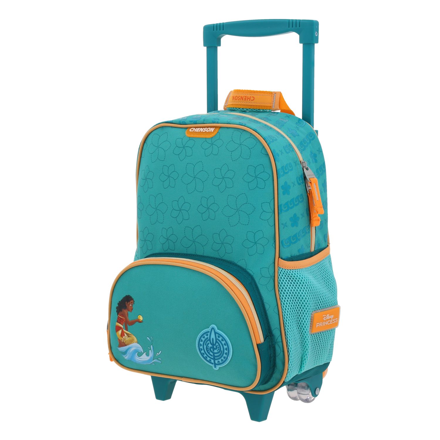 Foto 3 pulgar | Mochila Chica Chenson Ruedas Escolar Llantas Kinder Princesas Moana Pr70398-t Hei