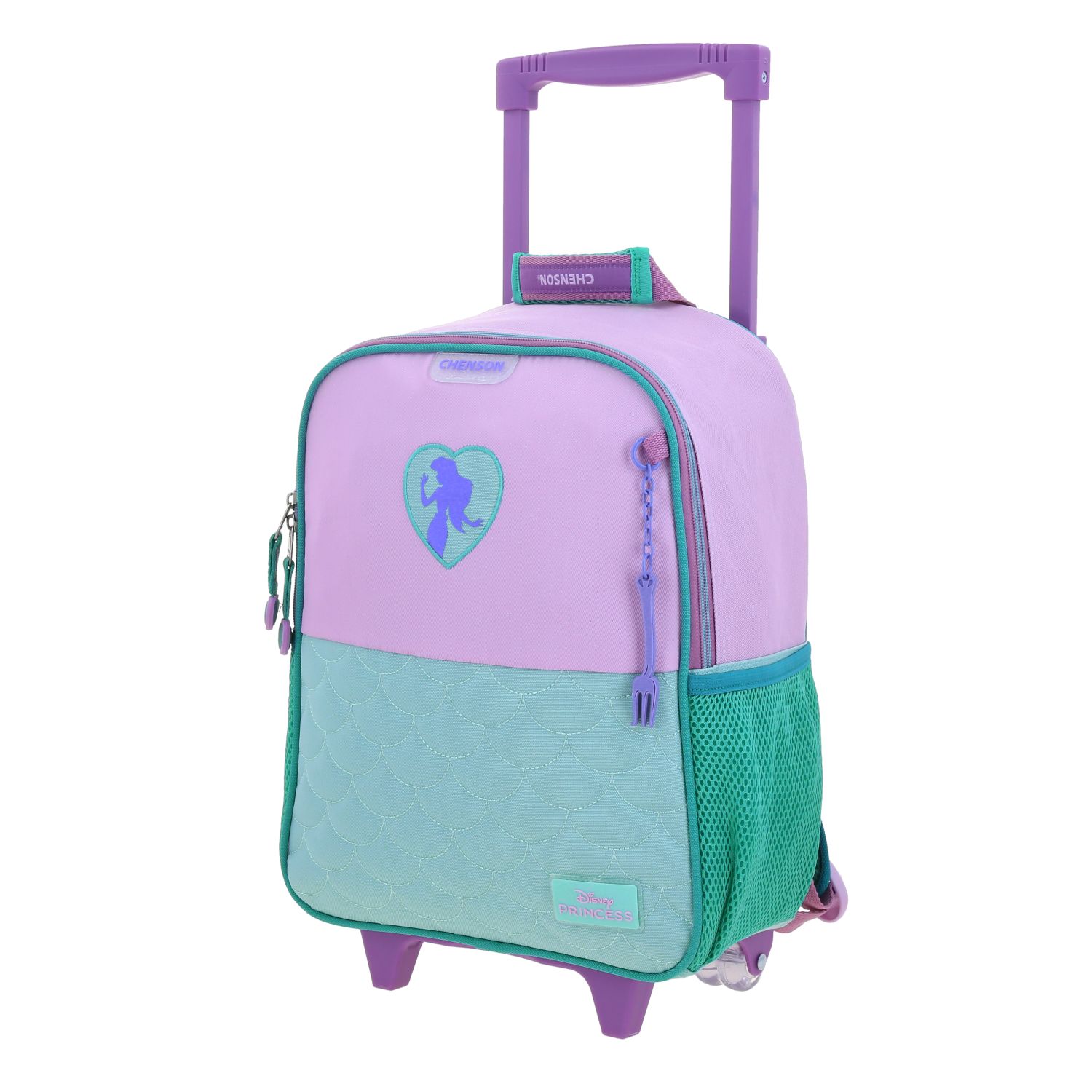 Foto 3 pulgar | Mochila Chica Chenson Con Ruedas Preescolar Kinder Princesas Ariel Pr70466-t Luriel