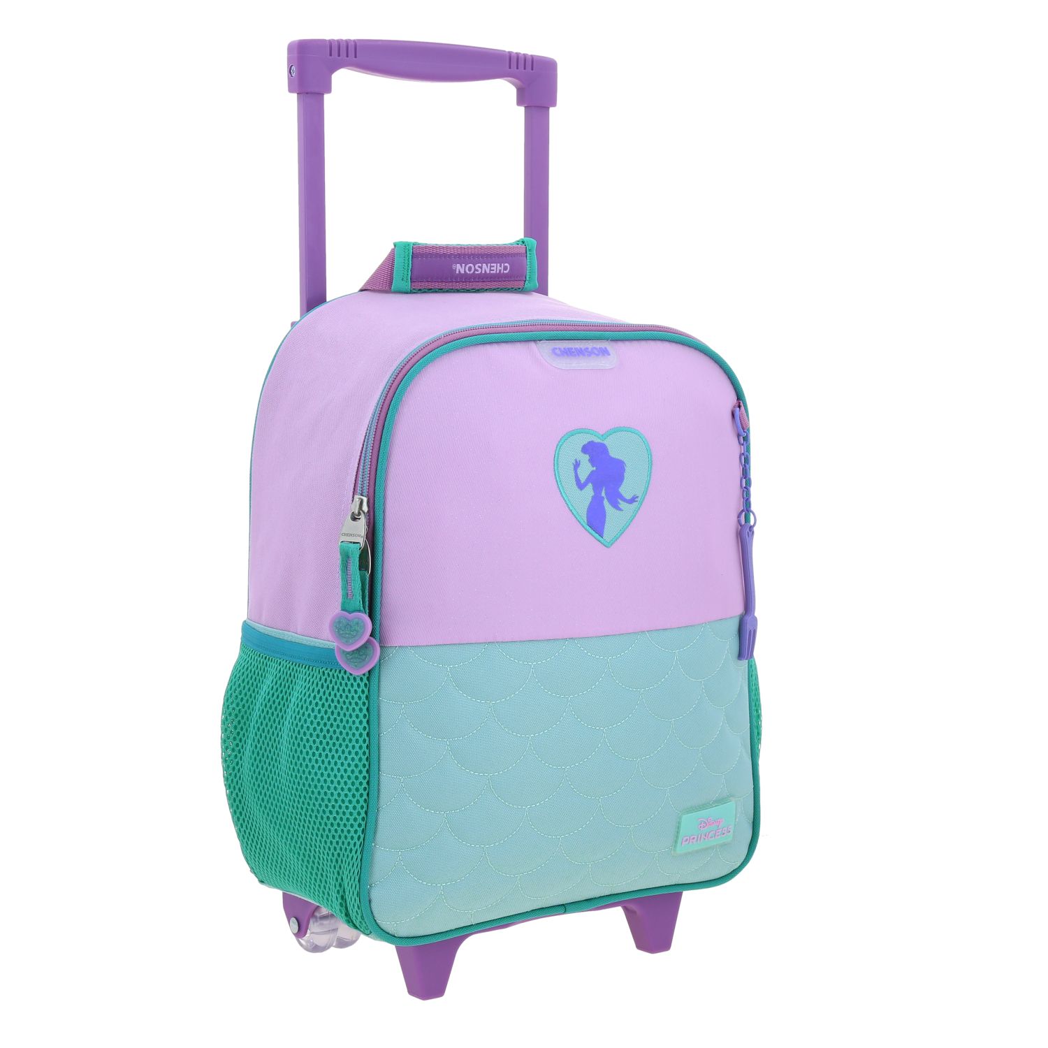 Foto 7 pulgar | Mochila Chica Chenson Con Ruedas Preescolar Kinder Princesas Ariel Pr70466-t Luriel
