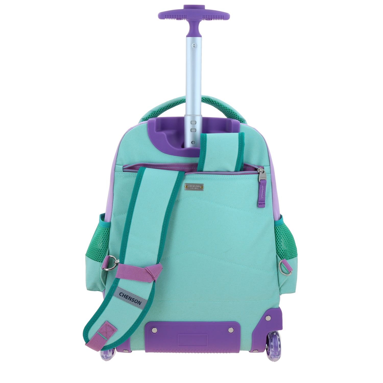 Foto 5 pulgar | Mochila Chenson Con Ruedas Y Luces Led Disney Princesas Ariel Escolar Primaria Pr70467-t Luriel