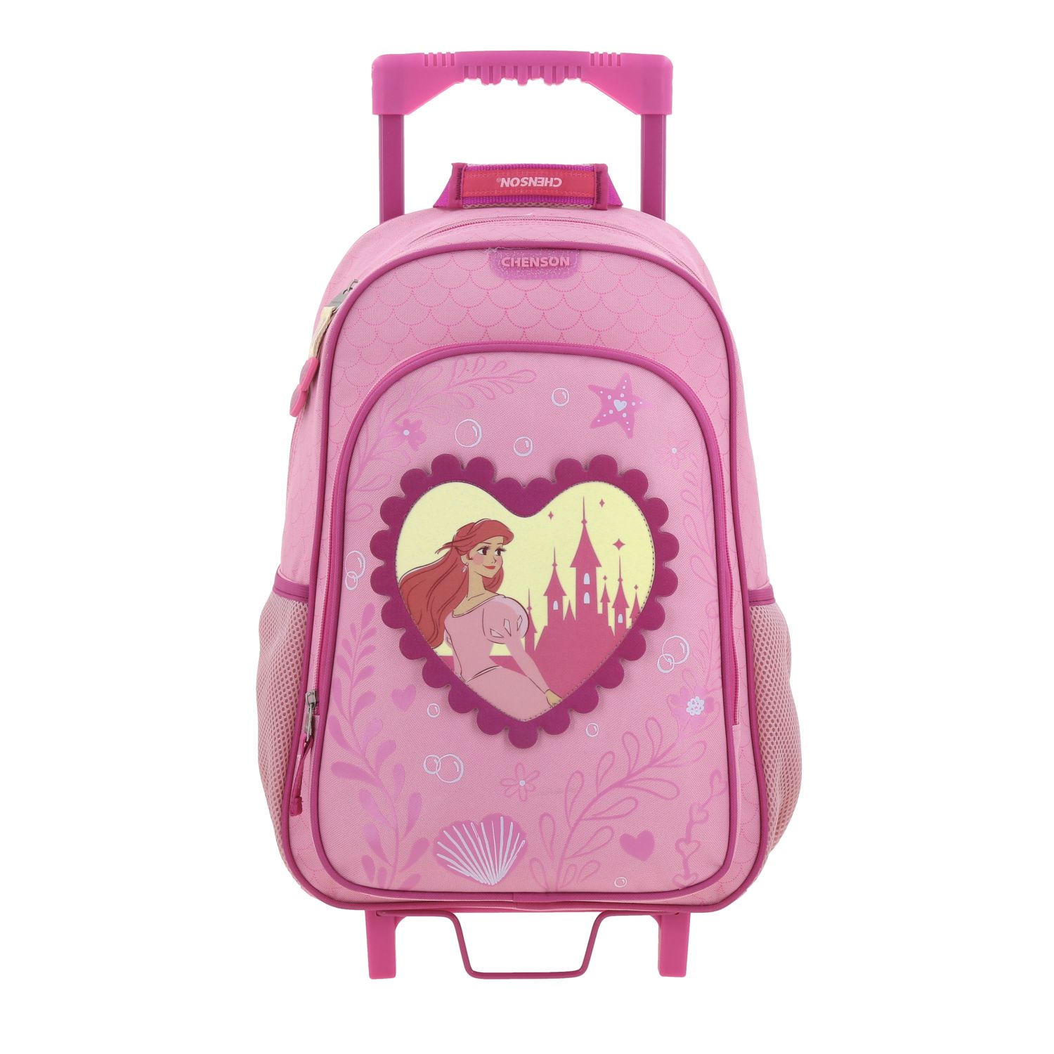 Foto 2 pulgar | Mochila Grande Con Ruedas Chenson Disney Princesas Ariel Sirenita Pr70196-p Bff