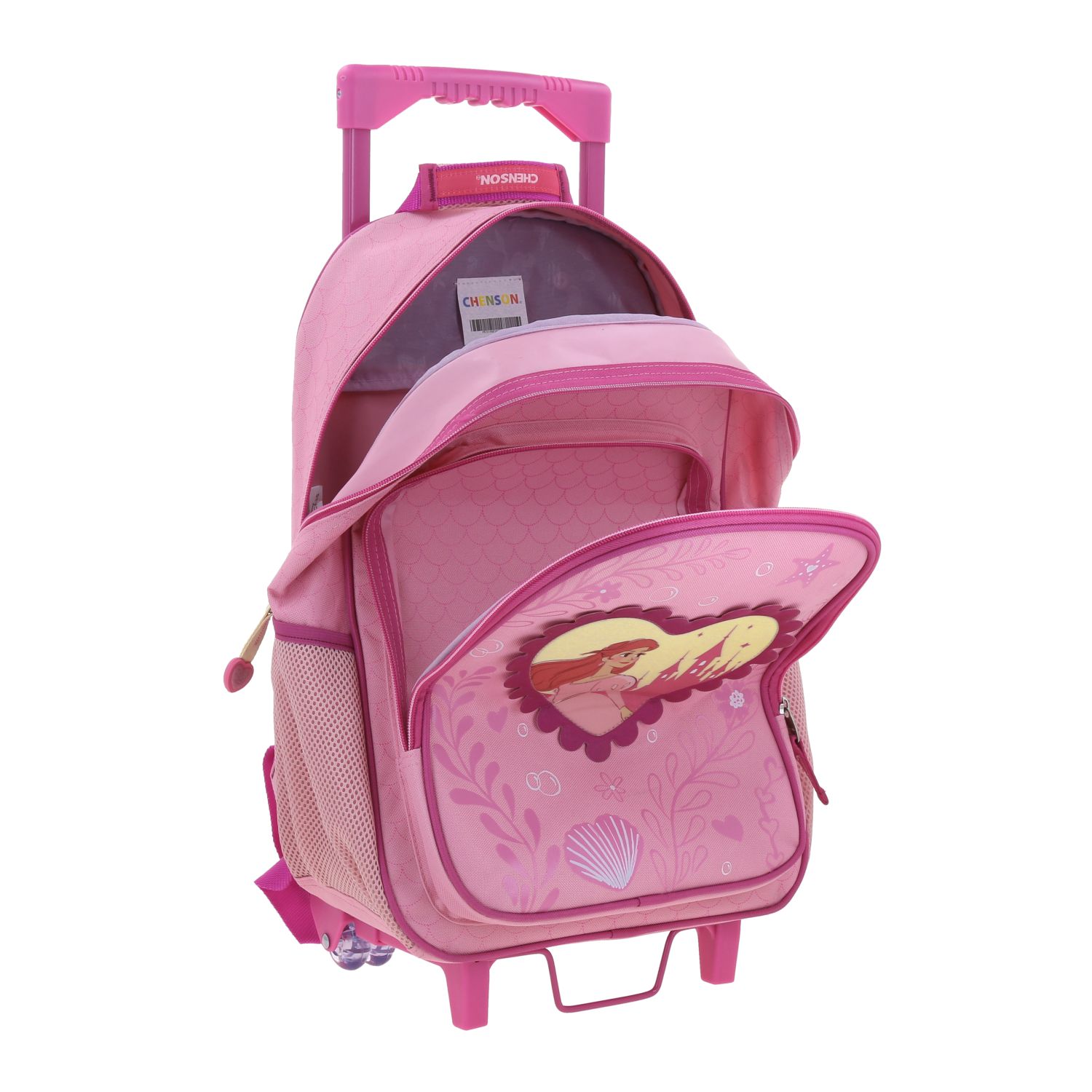 Foto 7 | Mochila Grande Con Ruedas Chenson Disney Princesas Ariel Sirenita Pr70196-p Bff